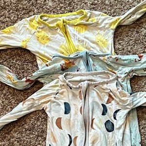 Bundle 3 Little Sleepies pooh, sunshine, Luna